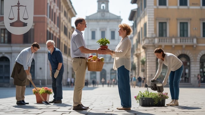 Si pu� comprare un servizio o un prodotto attraverso il baratto secondo normativ