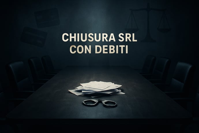 Srl con debiti, come si deve chiudere? Procedura liquidazione nel 2025