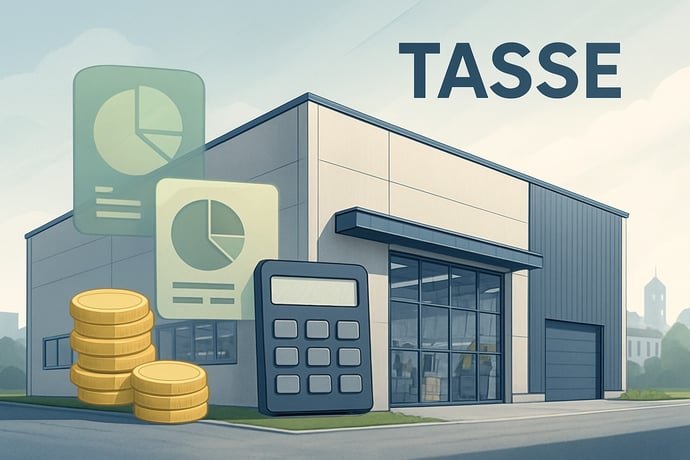 Tasse su capannoni 2025, quali sono e quanto si paga mediamente all'anno (in