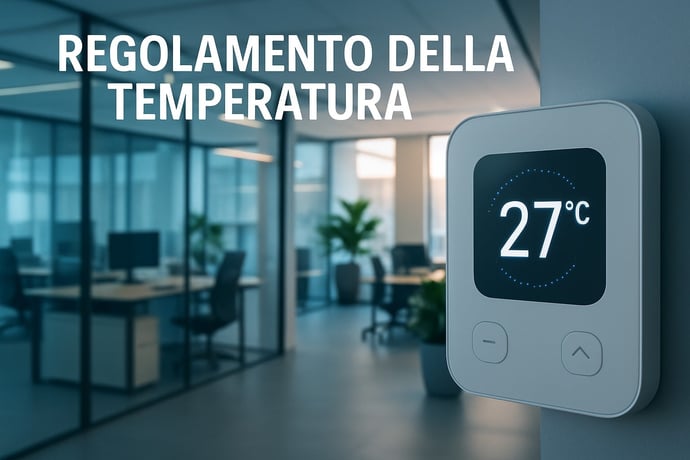 Temperatura e climatizzazione minima e massima obbligatoria in uffici pubblici e