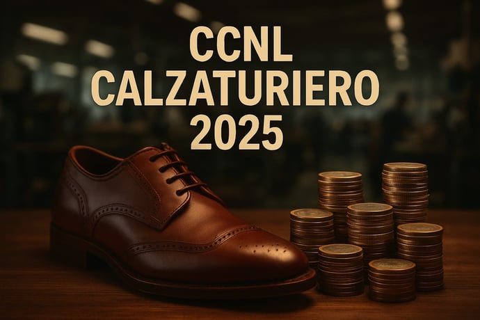 Tredicesima e quattordicesima contratto calzaturiero CCNL 2025 ci sono?