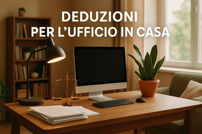 Ufficio in casa, tutte le spese deducibili che si possono scaricare dalla tasse.