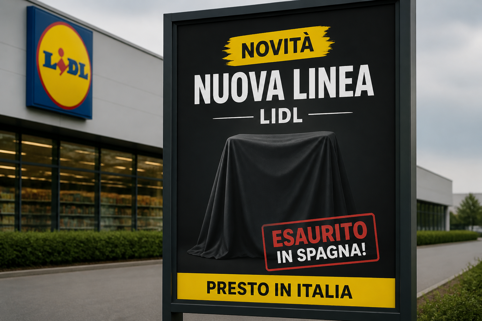 Lidl prepara il lancio in Italia di una serie di prodotti per tutti dopo che in Spagna sono andate subito esaurite