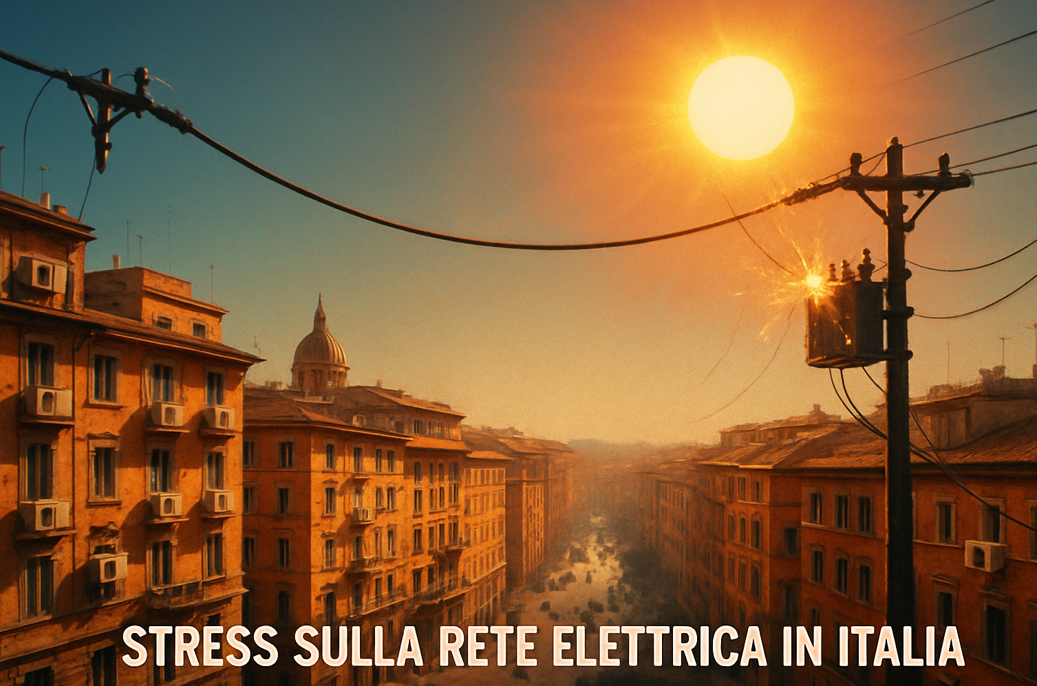 Perché la corrente elettrica va via sempre più spesso questa estate ...